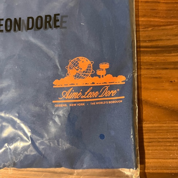 Aime Leon Dore ALD / New York Mets Unisphere Short-Sleeve Tee “Limoges” Size XXL - Picture 3 of 10